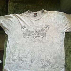 Harley-Davidson Tie-Dye Gray Men's Tee